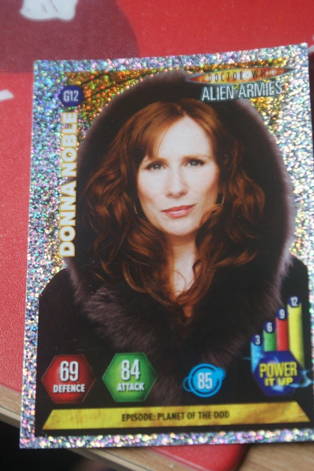 Doctor Who Alien Armies Panini Donna Noble foil card No G12 - Image 1 of 1