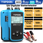 TOPDON AB101 Batterietester 12V Batterieprüfer Batterie Akku KFZ OBD2 Ladeprüfer