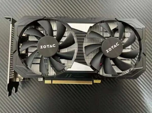 ZOTAC GeForce GTX1650 4GB 896SP GDDR5 PCI-E Graphics Video Card DP DVI HDMI - Picture 1 of 4