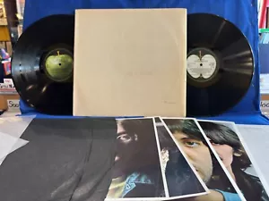 THE BEATLES WHITE 2LP PCS 7027/8 COMPLETE N°0503128. ORIGINAL UK LP EXC - Foto 1 di 5