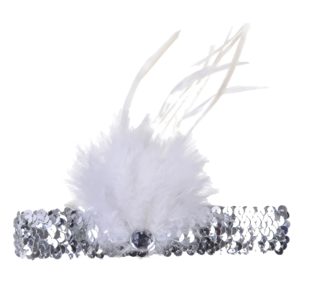Bristol Novelty Karneval-Kopfschmuck Mit Federn – Schwarzer Feder-Schmuck Für Kostüme & Partys