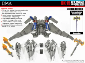 New DNA Design DK-15 Jet Wing Upgrade Kits Deluxe Edition In Stock - Picture 1 of 1
