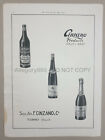 1930 CINZANO VERMOUTH WINE Italy Ad Advertising 10in x 13.5