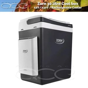12V/230V 30 Litre Rechargeable Cooler AKKU Cool Box with Power Pack Included - Picture 1 of 4