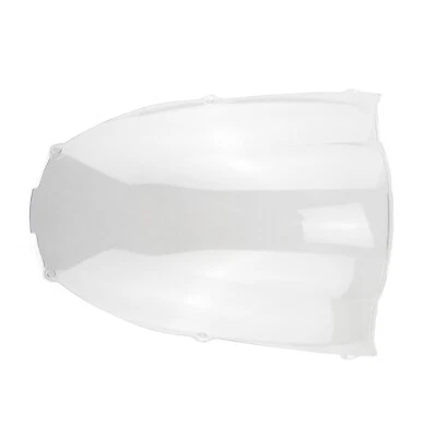 Clear Double Bubble Windshield for Kawasaki Ninja ZX6R 2000 2002 ZZR600 2005 08 - Imagem 1 de 3