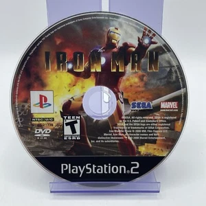 Iron Man (Sony PlayStation 2 PS2) - SOLO DISCO - SIN MANUAL SIN CAJA - PROBADO - Imagen 1 de 1