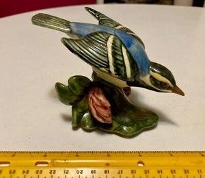 One AudubonBird Vintage Stangl Art Figurine 3.5” Throated Warbler #3810 - Picture 1 of 12