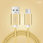Braided Usb C Type C To Usb A Charger Cable Charging Data Cord For Android Apple