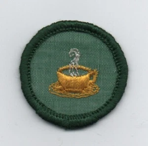 Hospitalidad, insignia de competencia Junior GS, respaldo de tela/gasa (1963-70) - Imagen 1 de 1