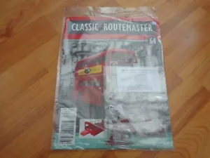HACHETTE 1/12 BAUEN SIE DEN KLASSISCHEN ROUTEMASTER BRITEN IKONISCHSTE BUSAUSGABE 64 - Bild 1 von 2