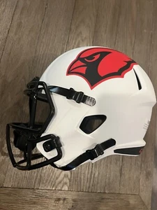Authentic Arizona Cardinals Replica Full Size Helmet White NFL New - Picture 1 of 4