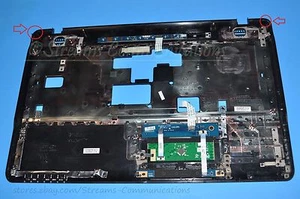 TOSHIBA Qosmio X775 Series 17.3" Laptop Palmrest + Touchpad K000126790 - Picture 1 of 9