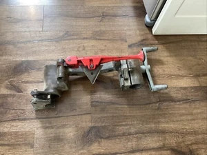 RIDGID 1224 CARRIAGE ASSEMBLY 49992 w/ GEARS, HANDLE, REAMER FREE SHIP - Picture 1 of 14