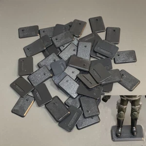 Lot 50Pcs Stand Base for 3.75'' GI JOE Cobra Military 1980's Figure Accessory - Picture 1 of 4