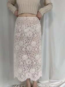 Nandi Lace Skirt - Calla Lily - Picture 1 of 2