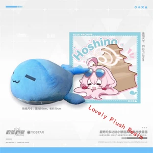 Blue Archive Takanashi Hoshino Plüschpuppe Wal Kissen Decke Plüschtier Geschenk Requisite - Bild 1 von 10