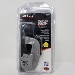 Ridgid Screw Feed Tubing & Conduit Cutter 32920 Model No. 15 w/ spare cut wheel - Picture 1 of 13