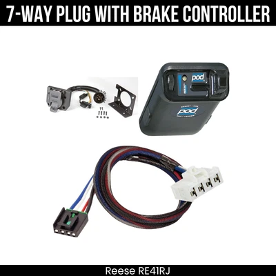 Reese RV 7Way + Brake Control For 03-09 Dodge Ram 1500 2500 3500 08-09 4500 5500 - Image 1 of 4