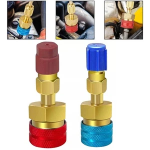 Efficient and Convenient R1234YF to R134A Adapter Kit Perfect for Car AC System - Picture 1 of 12