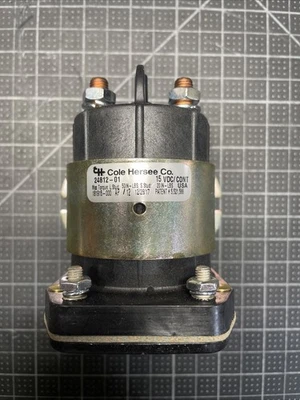 Solenoide de servicio continuo Cole Hersee 24812-01 Foto 1 de 4