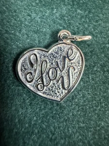 Sterling Silber Herz "I Love U" Charm von Rembrandt 925 RQC STER 4515 - Bild 1 von 5