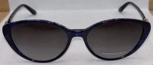Dana Buchman Women’s Sunglasses Ani NV 55-16-135 Blue Full Rim - Picture 1 of 6