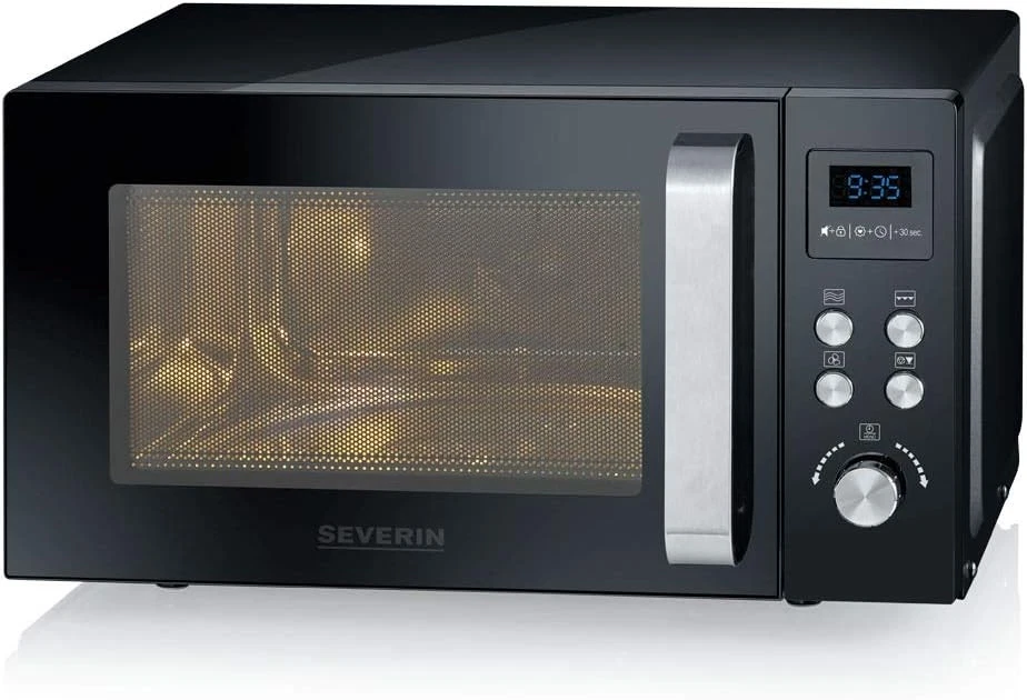 SEVERIN 3-in-1 Mikrowelle mit Grill und Heißluftfunktion bis 200°C, Minibackofen - Bild 1 von 4