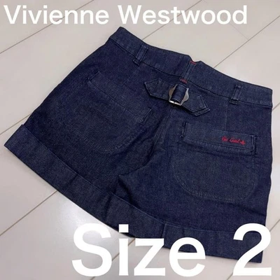 Pantalones cortos de mezclilla Vivienne Westwood índigo Foto 1 de 4
