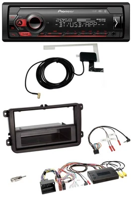 Pioneer DAB USB Lenkrad Bluetooth Autoradio für VW T5 Golf Tiguan Touran 2009-20 - Bild 1 von 4