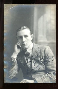 REAL PHOTO-man-signed, With Love, from Fabravl ( could be someone elae ) Woodley - Picture 1 of 2