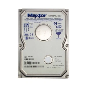 Maxtor 6Y080L0422011 80GB IDE 3.5" HDD Hard Disk PATA EIDE Refurbished - Picture 1 of 3