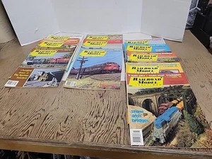 Railroad Model Craftsman Magazine: Lot of 10 Magazines ~ 1980 Jan. - Oct. - Picture 1 of 11