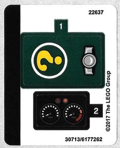 LEGO STICKER SHEET ONLY 70903 RIDDLER RIDDLE RACER New from set - Picture 1 of 1