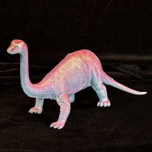 Vtg 1985 Imperial Dinosaur Toy Figure Brontosaurus Sauropod Hong Kong Decor Dino - Picture 1 of 10