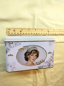 Princess Diana Princess of Wales English Breakfast Tea Tin Empty Collectible - Picture 1 of 7