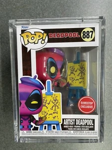 Funko POP! Deadpool Artist GameStop exklusives Schwarzlicht - Bild 1 von 8