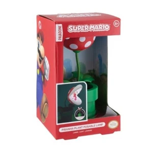 Lampada NINTENDO Super Mario Pianta Carnivora Ufficiale Pirahna Plant Lamp - Picture 1 of 2