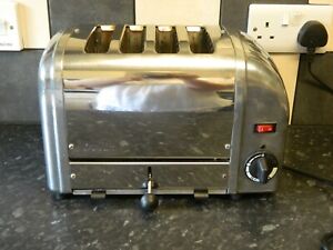 Dualit 4 Slice toaster -  Stainless steel and chrome 