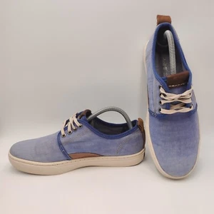Timberland Earthkeepers Adventure Blue Brown Casual Low Top Canvas Trainers UK 7 - Foto 1 di 14