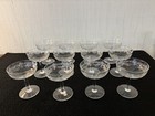 12 coupes à champagne modèle guirlande cristal de Saint Louis (prix à la pièce)