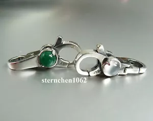 Trollbeads * Mondstein Aventurin Verschluss * Moonstone Aventurine Lock * - Bild 1 von 3