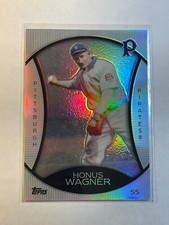 Honus Wagner 2010 Topps Chrome Legends Platinum Walmart Exclusive Refractor PC10