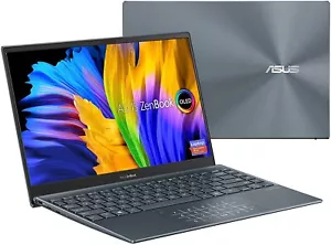 ASUS ZenBook 13 Ultra-Slim Laptop 13.3” OLED FHD NanoEdge Bezel Display Intel - Picture 1 of 8