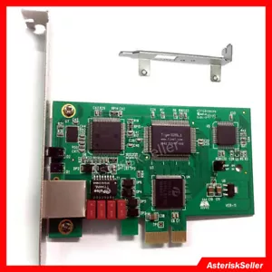 Asterisk Card ISDN PRI E1 T1 Card Issabel FreePBX VitalPBX Dahdi Low Profile - Picture 1 of 8