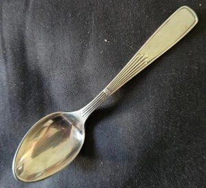 CUCHARA BEBÉ CAÑA Y BARTON PLATA VINTAGE AÑOS 50 PATRÓN VENDOME - SÚPER RARA - Imagen 1 de 3