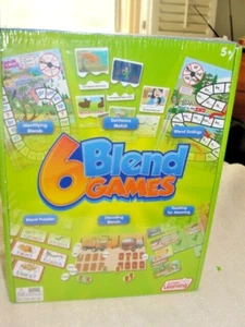 Junior Learning JL410 6 Blend Games,Multi, Medium New Sealed Box. - Picture 1 of 4