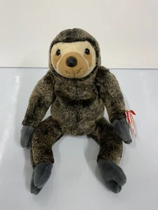 Ty Beanie Babies Slowpoke The Sloth NUEVO con etiqueta 1999 juguete vintage peluche retirado - Imagen 1 de 9