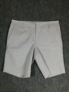 Grace Chino Golf Shorts Womens Size 8 Casual Regular Fit Mid Rise Stretchy - Picture 1 of 10