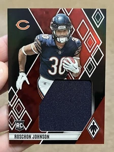2023 Phoenix Football Roschon Johnson Jumbo reliquia RC! 079/125 | SP - Foto 1 di 2