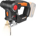 Worx Reciprocating Saw & Jigsaw 20v Max Axis Multi-purpose Saw (skin Only)